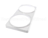 44-01139 Master-Bilt 2-Hole Can Holder Dd's White