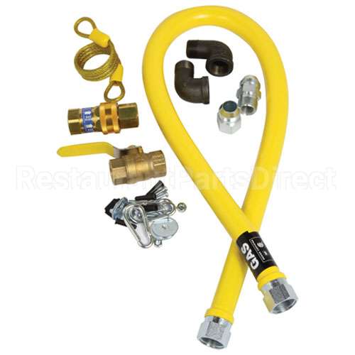 44-S0290-48 Dormont Mavrik Gas Hose Kit, 3/4" X 48"
