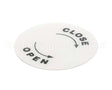 4400518 Univex Label, Open/Close Bc18
