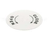 4400518 Univex Label, Open/Close Bc18