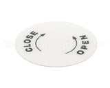 4400518 Univex Label, Open/Close Bc18