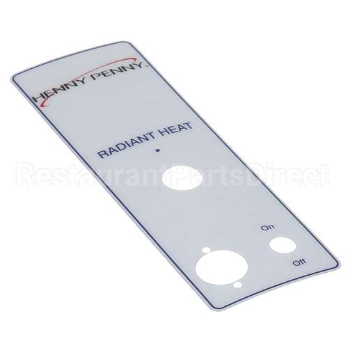44009 Compatible Henny Penny Decal, Kfc Top Ctrl Pnl