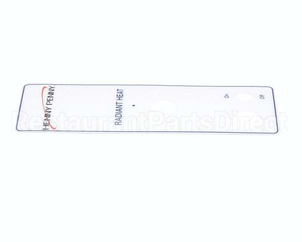 44009 Henny Penny Decal - Kfc Top Control Panel