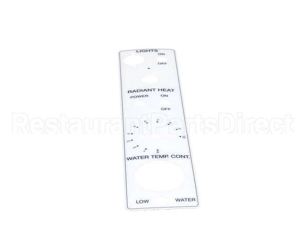 44015 Henny Penny Decal-Hcw-Kfc Btm Control Pnl