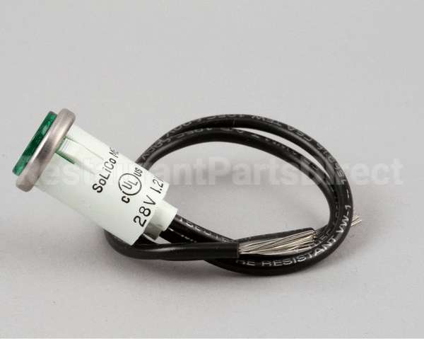 4402 Nieco Light, Indicator, Green 28V