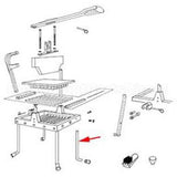 4409 Compatible Vollrath Leg, Lettuce King Iv M# 4400