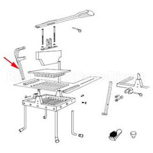 4413 Compatible Vollrath Operating Arm Linkage Lk