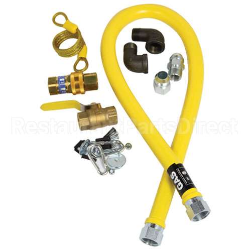 44S0290-36 Compatible Dormont Mavrik Gas Hose Kit, 3/4" X 36"