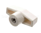 45-01286 Master-Bilt Knob, 1/4-20, White Plastic Tw