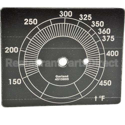 4515805 Compatible Garland Dial Scale Deg F 450