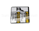 45164 Power Soak Systems Label Caution Hot Water