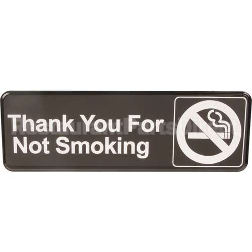 4521 Compatible Traex Sign, No Smoking, Blk