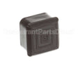 45476 Nemco Square End Cap Ribbed