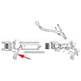 45609-1 Compatible Vollrath Leg, Front (Model 29)