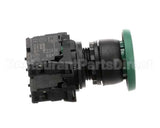 4563 Hardt Switch Man Advance Green W/ 2 No Contact
