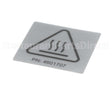 4601707 Garland Label - Iso Caution Hot