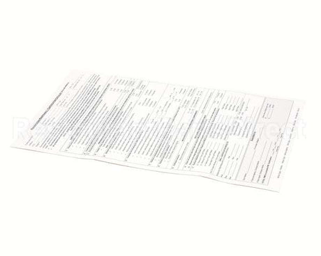 4603181 Garland Preventive Maintenance/ Certif