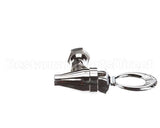46287 Vollrath Spigot With Handle-Chrome