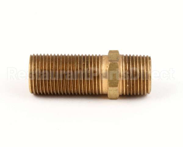 464 Blodgett Nipple, Brass Hex