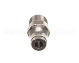 46578.0000 Bunn Fitting,.125Nptm X.156 Push-To-Conn Brs