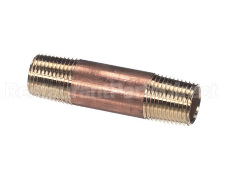 4730-004-20-10 Jackson Nipple, Brass 1/2"X3"Npt