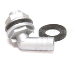 4730-011-45-21 Jackson Fitting Bulkhead Elbow 45Deg. 1/2 N