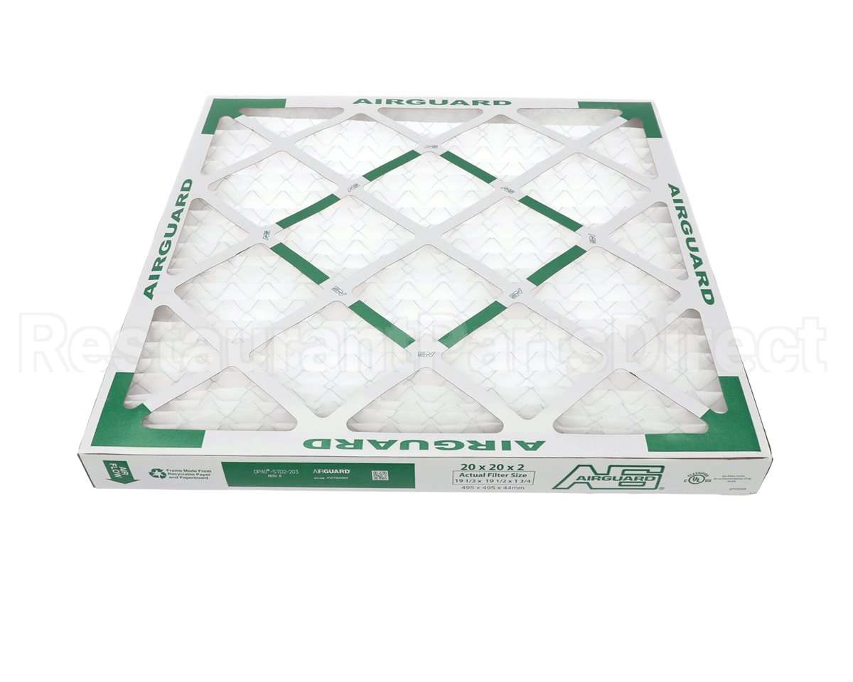 474071 Accurex Fl,Pltd,20X20X2,Merv 8,Hc,Wb