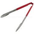4781240 Compatible Vollrath Tong Red/Ss 12 In Scallop Grip