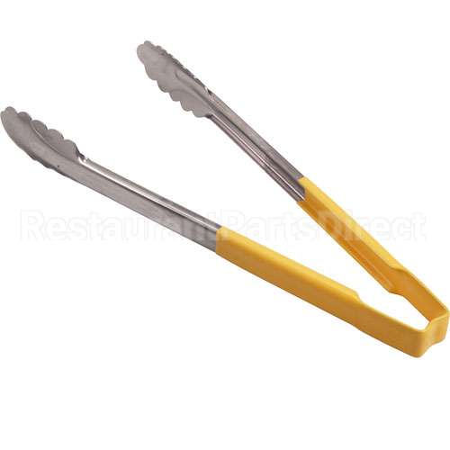 4781250 Compatible Vollrath Tong Yel/Ss 12 In Scallop Grip