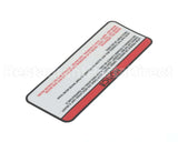 48389 Nemco Label, Notice, 6625