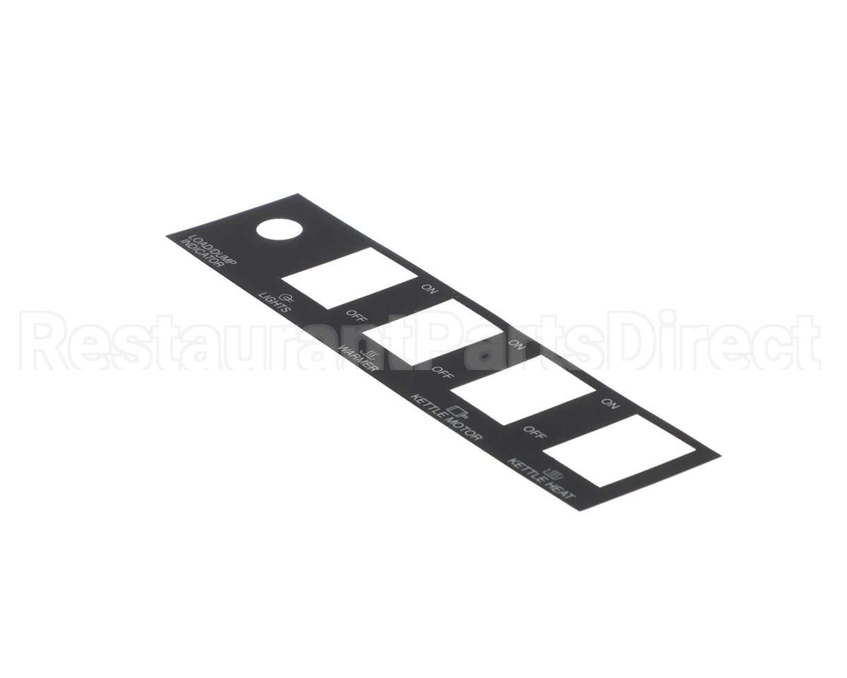 48542-30 Gold Medal Products Rocker Switch Label, 5 Pn