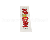 49158 Gold Medal Products Decal Front Glass