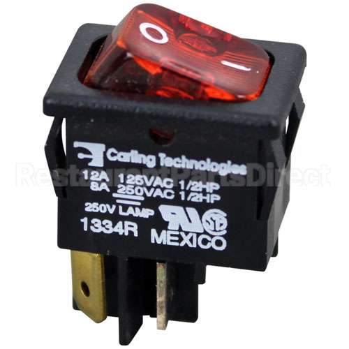 4922 Compatible C Cretors Switch, On/Off Rocker W/Amb Lt