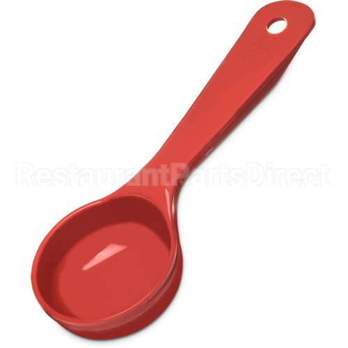 4924-05 Compatible Carlisle Foodservice Spoodle, Red 2Oz - Lemonade & Tea