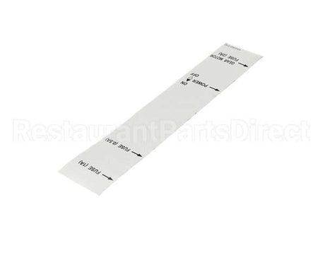 4A4393-01 Hoshizaki Label -Switch Fuse