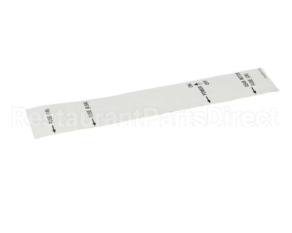 4A4393-01 Hoshizaki Label -Switch Fuse