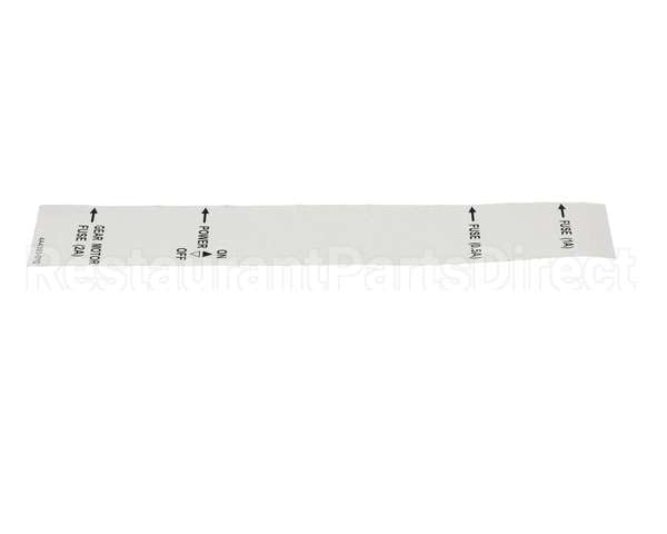 4A4393-01 Hoshizaki Label -Switch Fuse