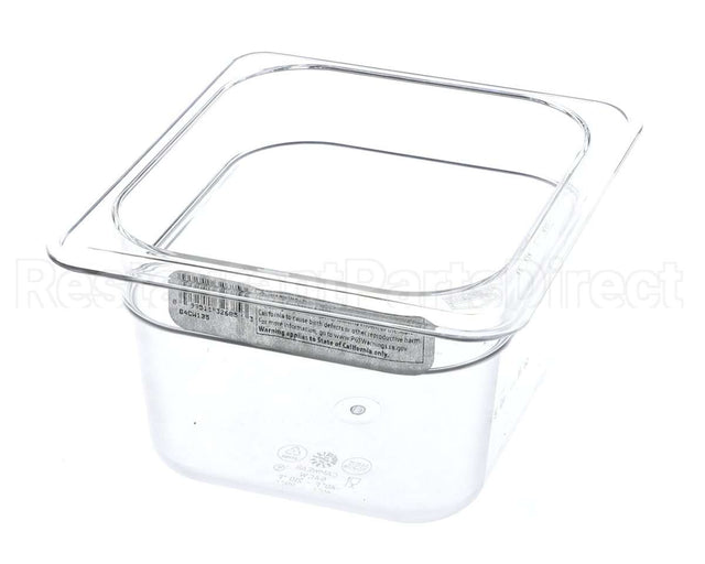 5-277 Continental Refrigeration Pans, Plastic 4" #6