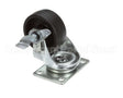 50-0058 Nu-Vu Caster,Locking,3"X1-1/4