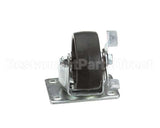 50-0058 Nu-Vu Caster,Locking,3"X1-1/4