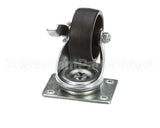 50-0058 Nu-Vu Caster,Locking,3"X1-1/4