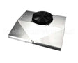 50-040 Continental Refrigeration Fan Panel Assy Black Fan Guard With 4-14