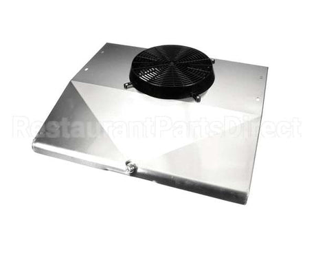 50-040 Continental Refrigeration Fan Panel Assy Black Fan Guard With 4-14