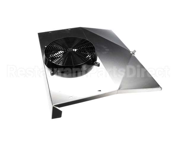 50-040 Continental Refrigeration Fan Panel Assy Black Fan Guard With 4-14
