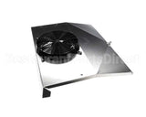 50-040 Continental Refrigeration Fan Panel Assy Black Fan Guard With 4-14
