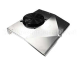 50-040 Continental Refrigeration Fan Panel Assy Black Fan Guard With 4-14