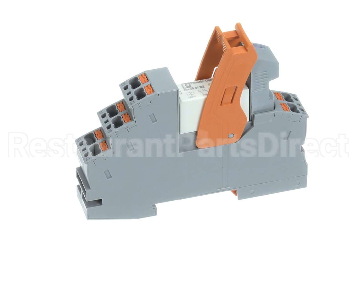 50-1596 Nu-Vu Relay Module,Dpdt,8A,24Vdc