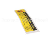 5000-313 Somerset Industries Label Keep Fingers