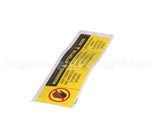 5000-313 Somerset Industries Label Keep Fingers