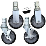 5004862 Compatible Alto Shaam Unibody 5In Stem Casters